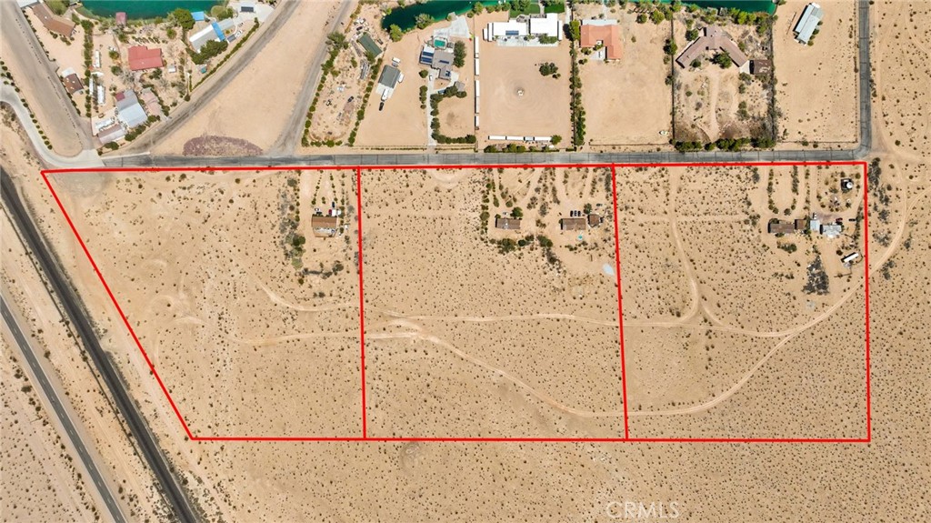 37132 Coyote Lake Road Newberry Springs, CA 92365 - Photo 4 of 45 Direct Overview of 3 Parcels & 5 Homes