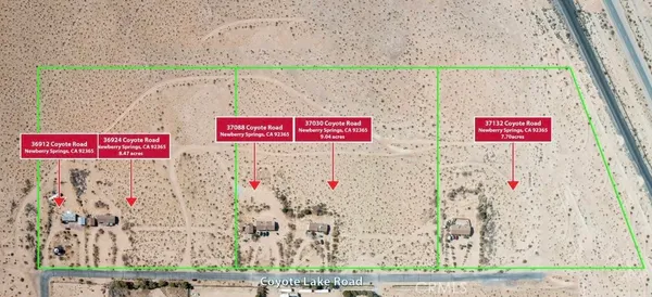 $849,000 | 37132 Coyote Lake Road, Newberry Springs, CA 92365