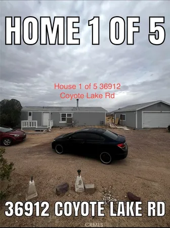 $849,000 | 37132 Coyote Lake Road, Newberry Springs, CA 92365