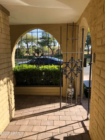 a view of a entryway