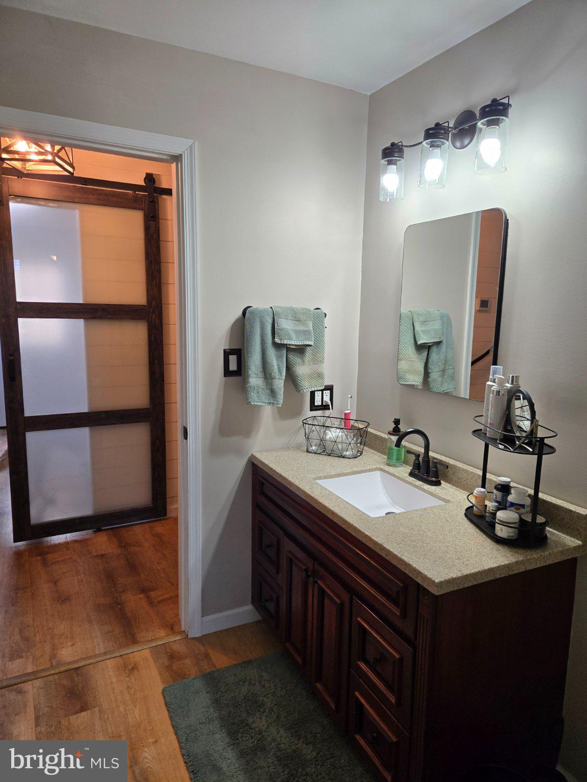 1669 Colebrook Road Lebanon, PA 17042 - Photo 11 of 34 a bathroom with a sink and a mirror