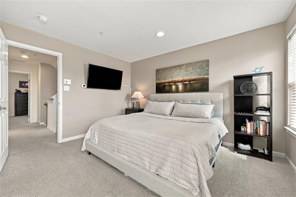 141 Lewisham Road Cranberry Township, PA 16066 - Photo 25 of 50 Recessed lights and a double window allow plenty of light.
