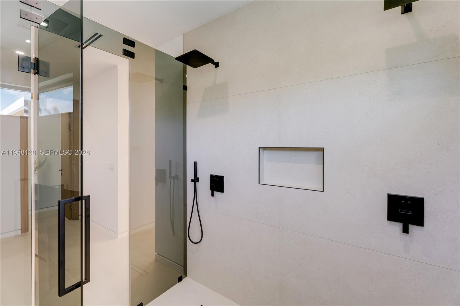 11000 Southwest 120th Street Miami, FL 33176 - Photo 41 of 75 a bathroom with a shower and a mirror