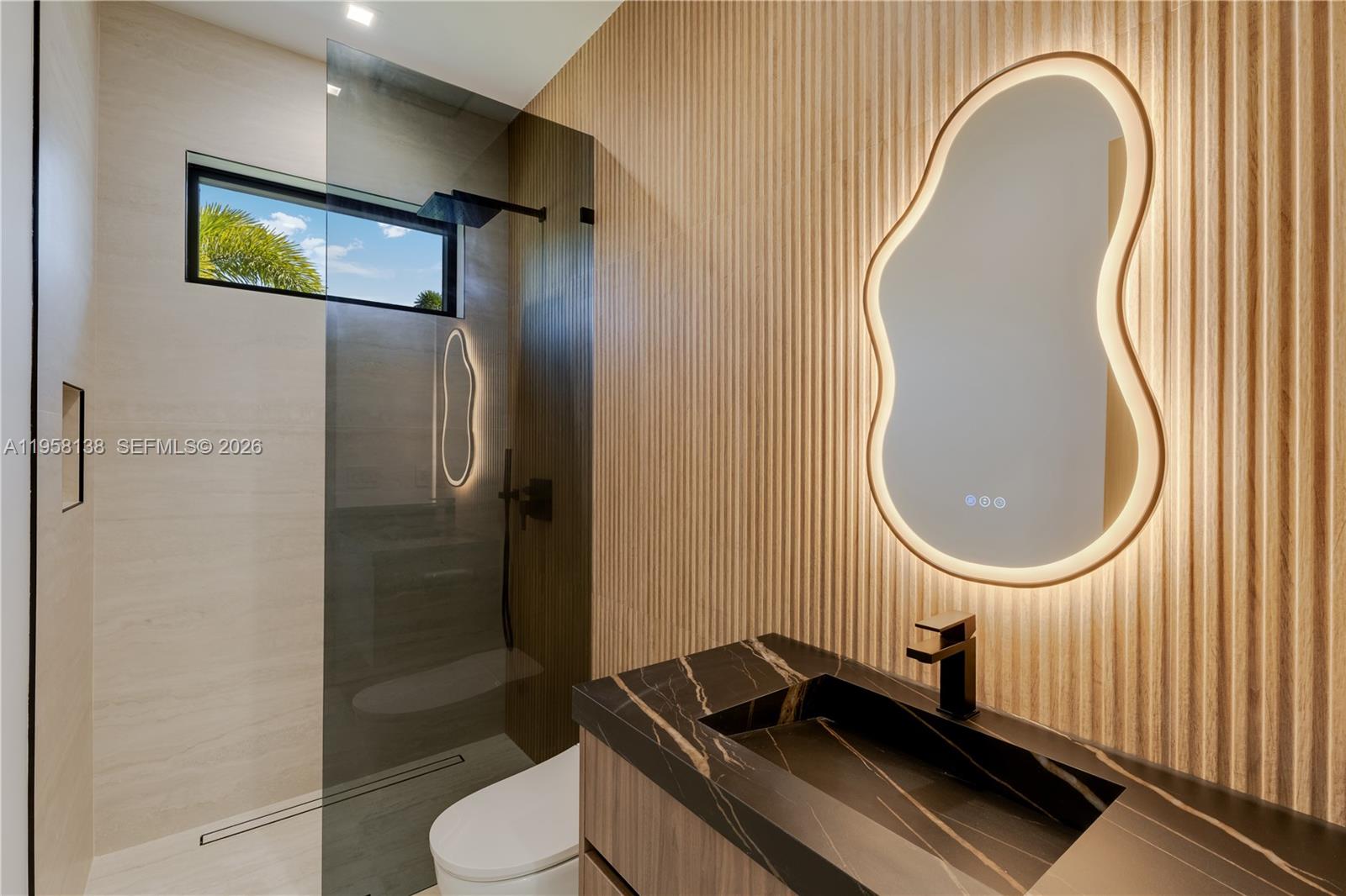 11000 Southwest 120th Street Miami, FL 33176 - Photo 54 of 75 a bathroom with a sink a toilet and shower