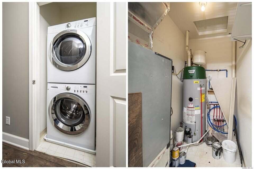 16 Lancaster Place Milton, NY 12020 - Photo 13 of 18 washer and dryer and utility room