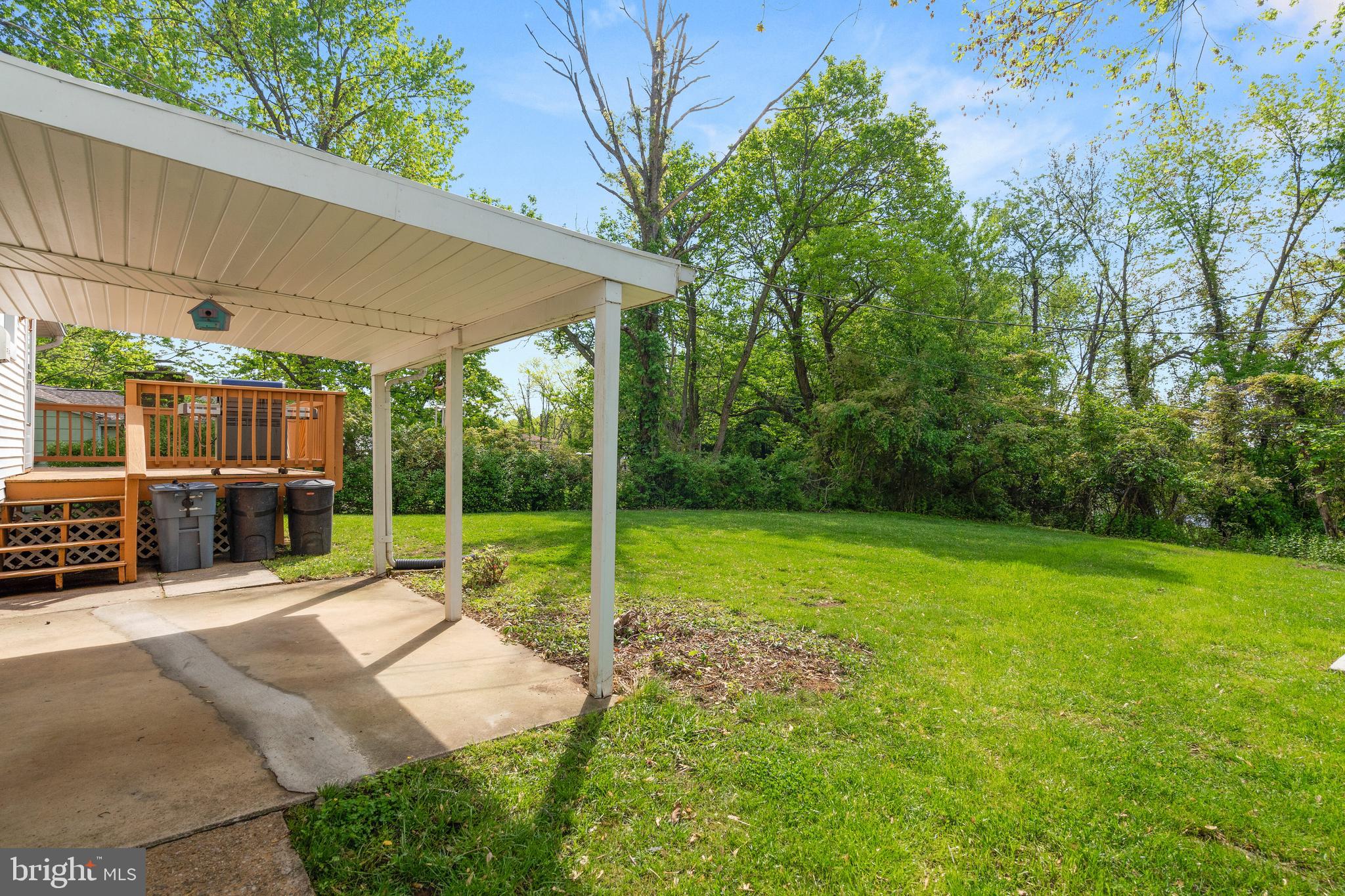 3531 Cabot Road Randallstown, MD 21133 - Photo 34 of 41 Rear patio/yard