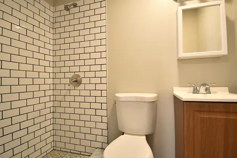 a bathroom with a sink and a toilet