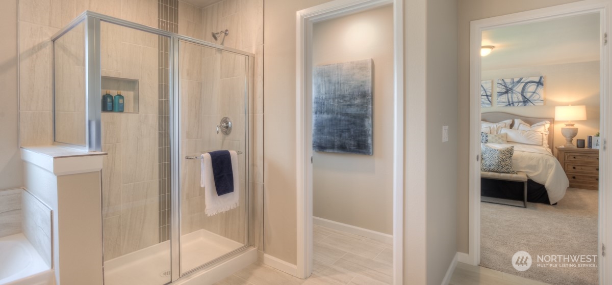 20926 42nd Drive Southeast, Unit 137 Bothell, WA 98021 - Photo 24 of 26 a en suite bathroom with a shower