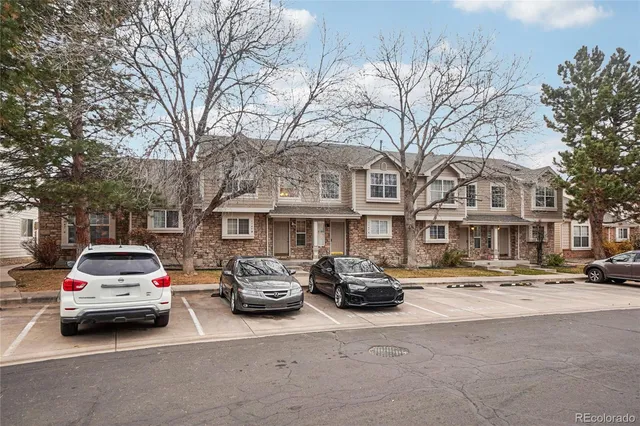 a car parked in front of a building