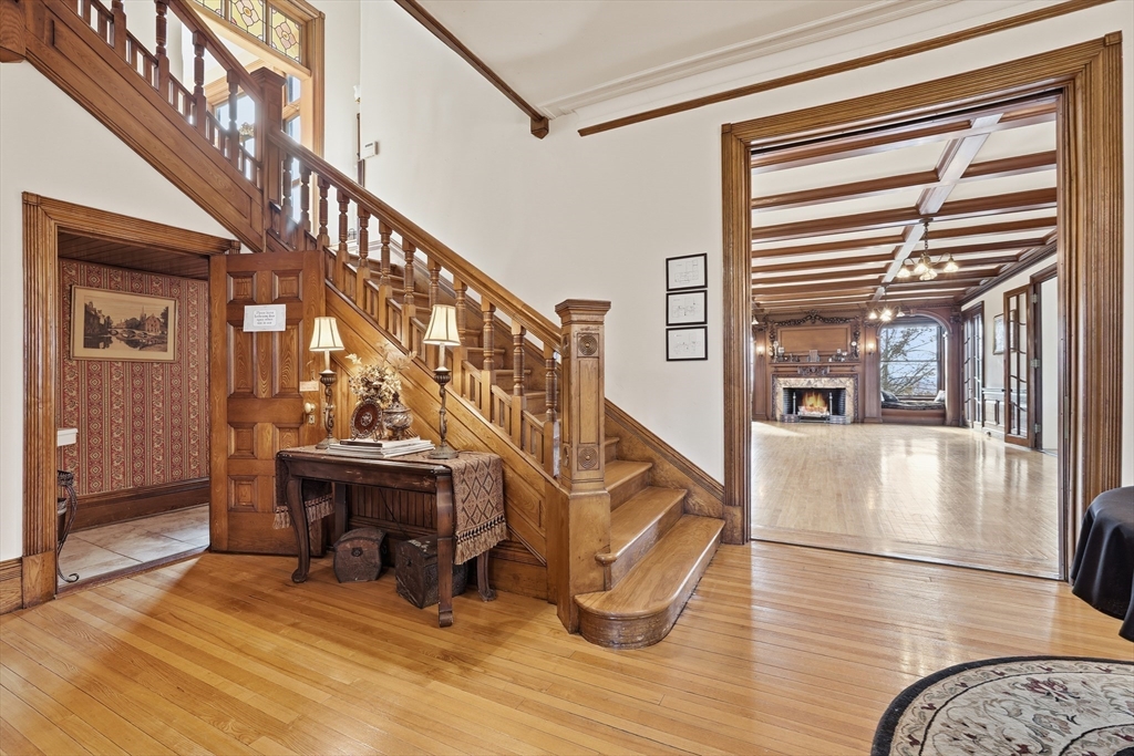 270 Maple Street Springfield, MA 01105 - Photo 22 of 42 a view of entryway and hall with wooden floor