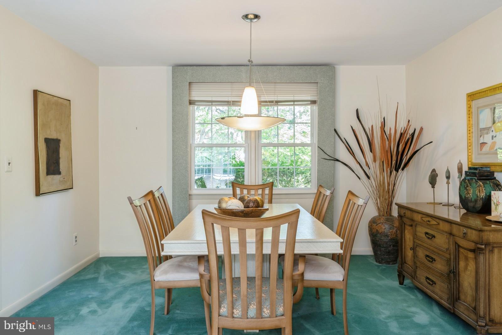 149 Parker Road South Plainsboro, NJ 08536 - Photo 24 of 57 a view of a dining room with furniture window and outside view