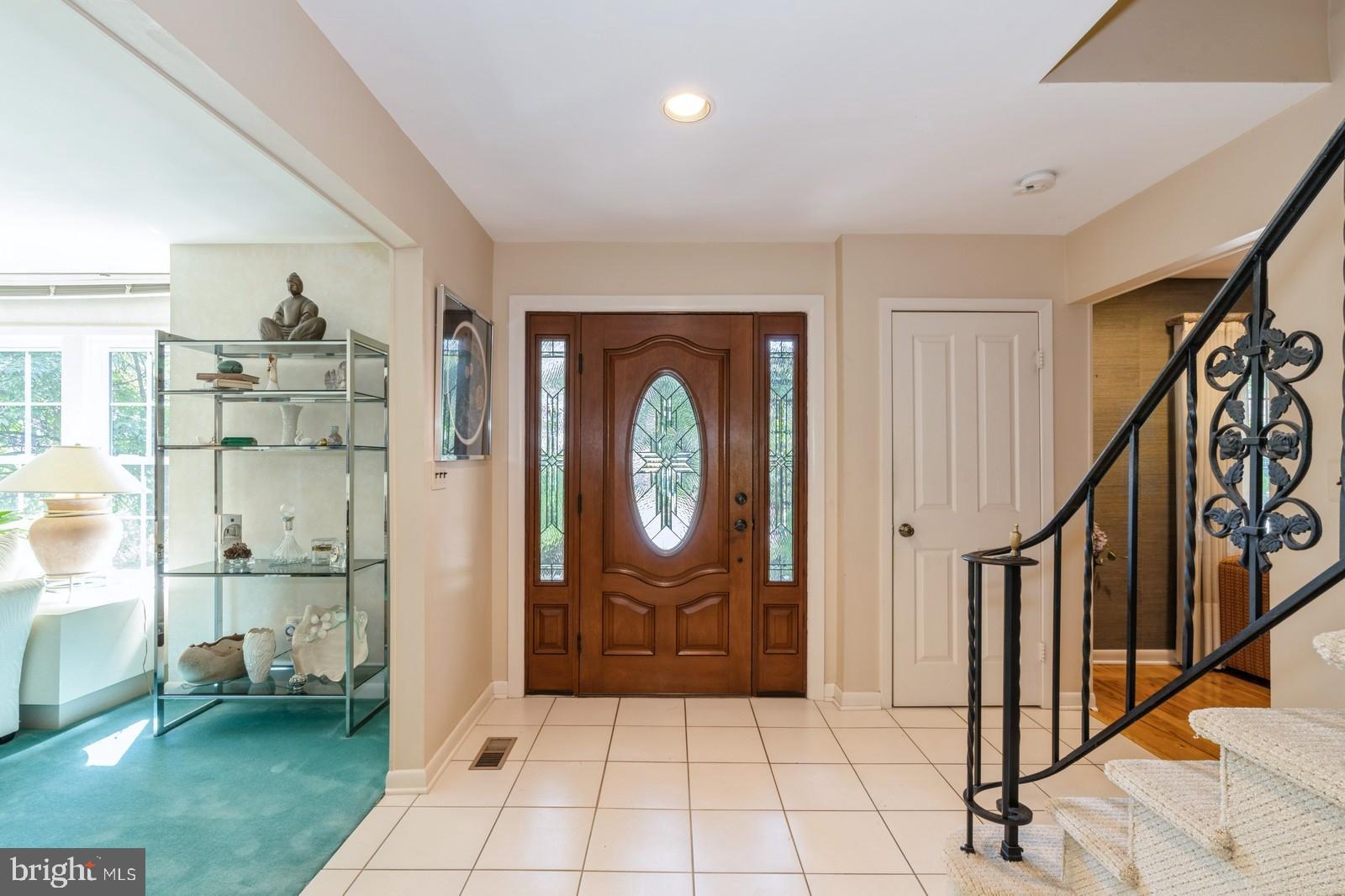149 Parker Road South Plainsboro, NJ 08536 - Photo 4 of 57 a spacious bathroom with a glass shower door and a sink