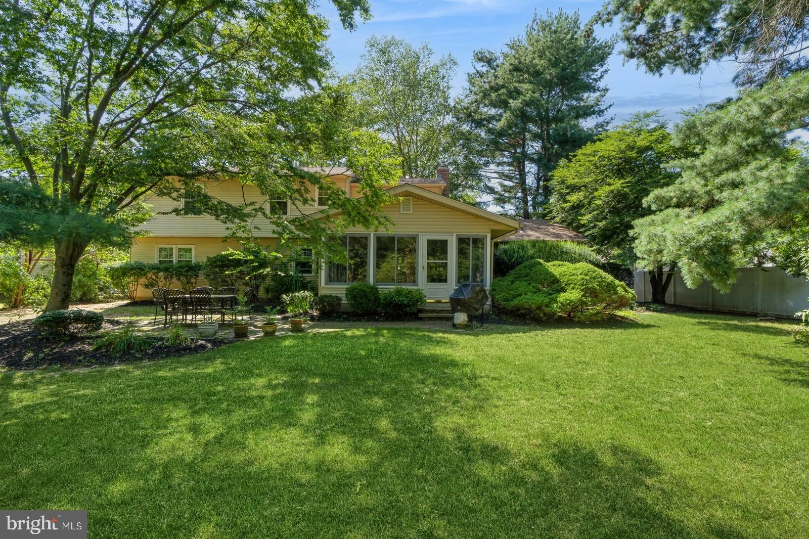 149 Parker Road South Plainsboro, NJ 08536 - Photo 52 of 57 a view of a house with a big yard plants and large trees