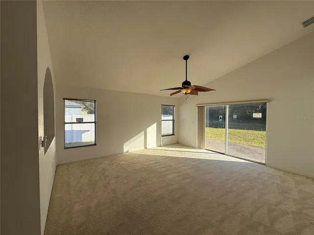 a view of empty room