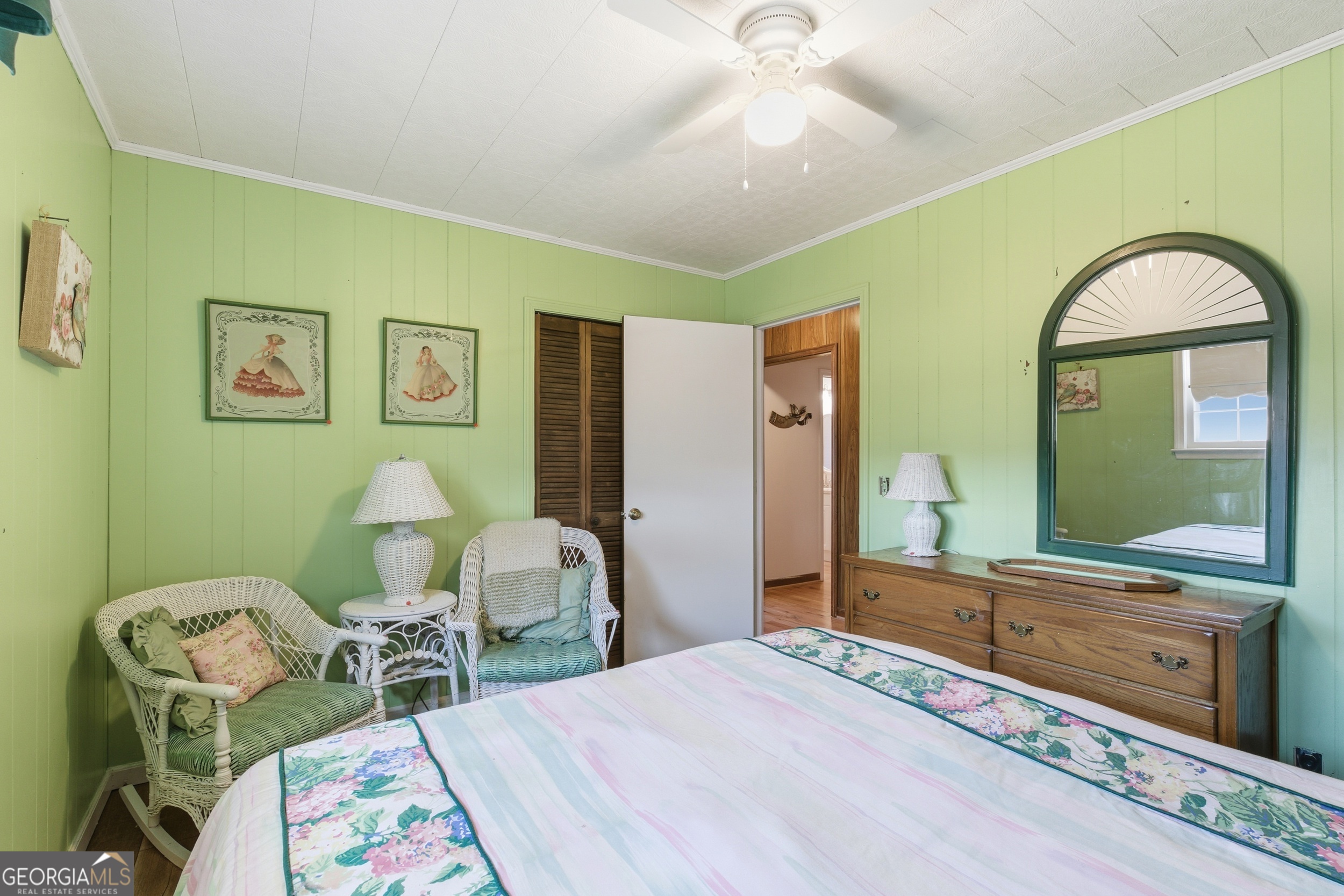 190 Legendary Lane Rabun Gap, GA 30568 - Photo 30 of 47 a bedroom with a bed and furniture