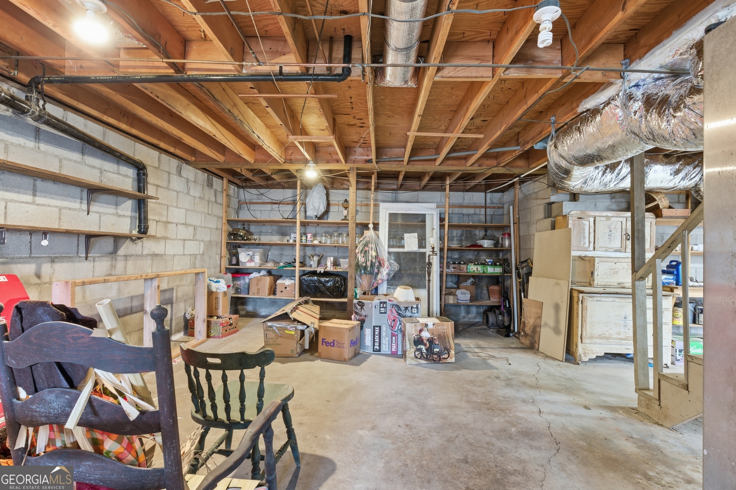190 Legendary Lane Rabun Gap, GA 30568 - Photo 40 of 47 a view of storage and utility room
