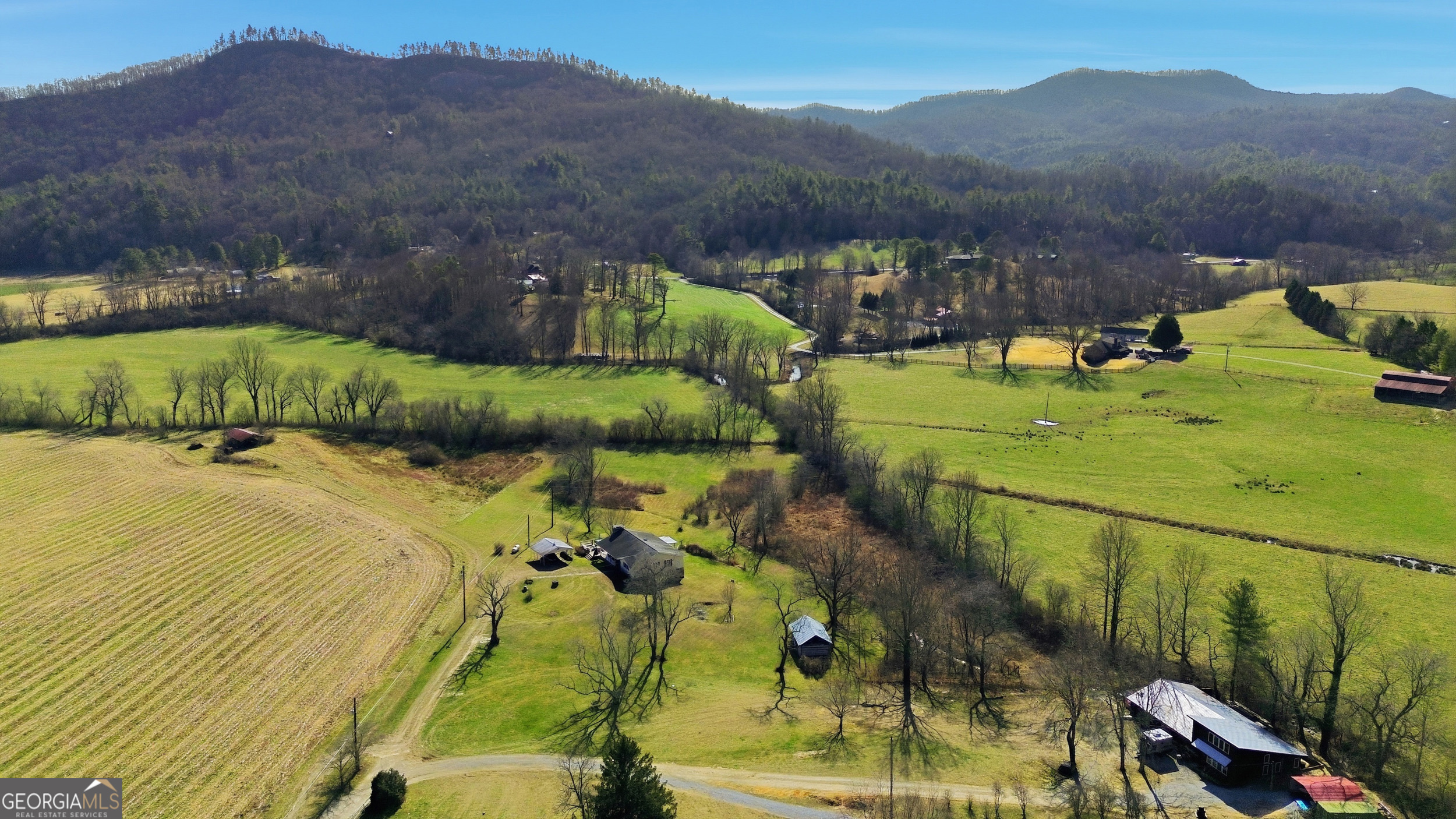 190 Legendary Lane Rabun Gap, GA 30568 - Photo 10 of 47 a view of an outdoor space and mountain view