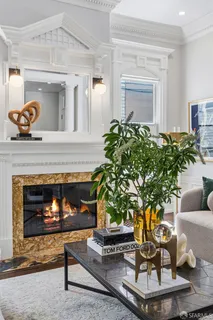 a view of a balcony with chairs