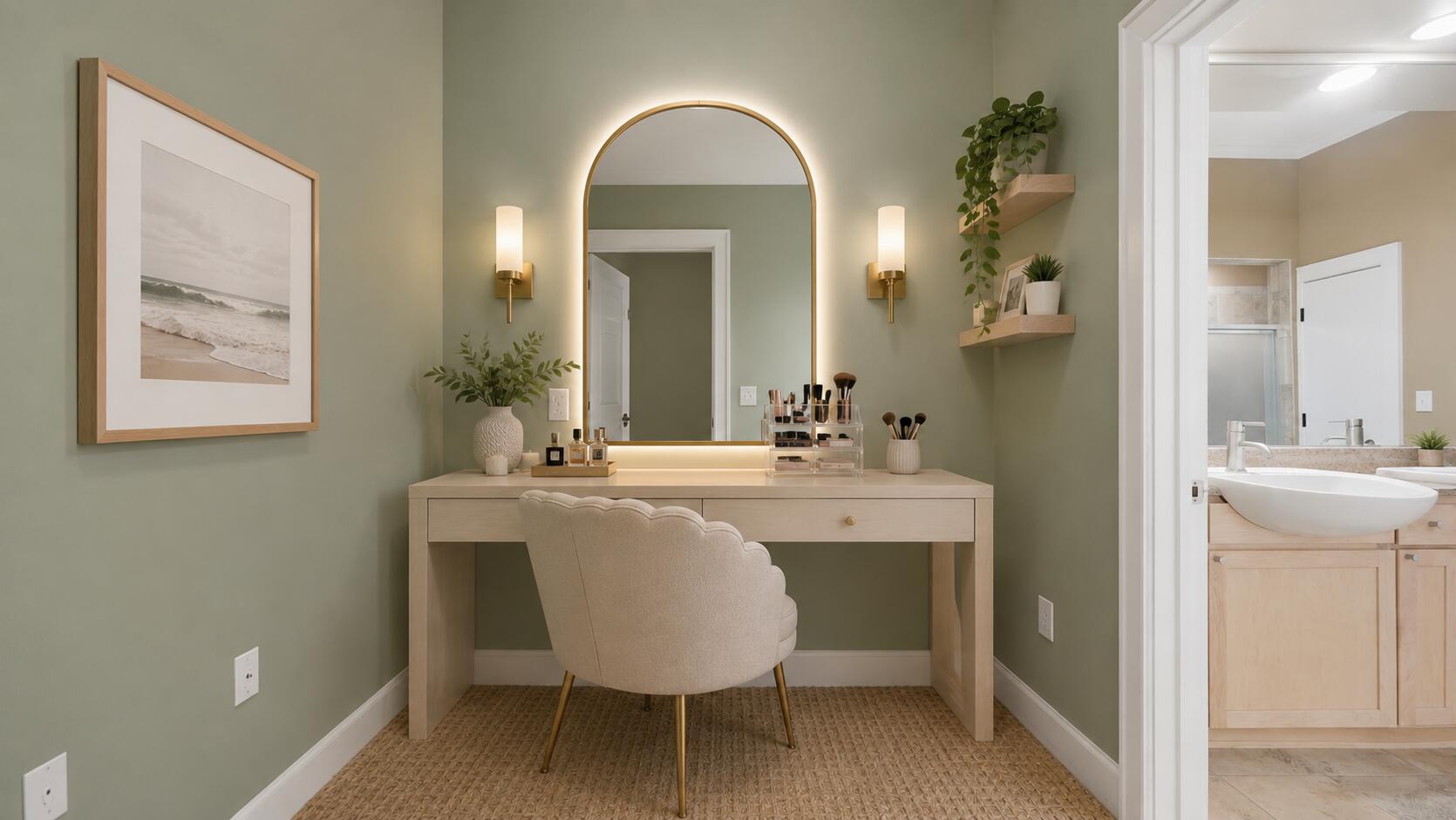 129 Walnut Street, Unit 214 Chattanooga, TN 37403 - Photo 15 of 32 Staged Vanity