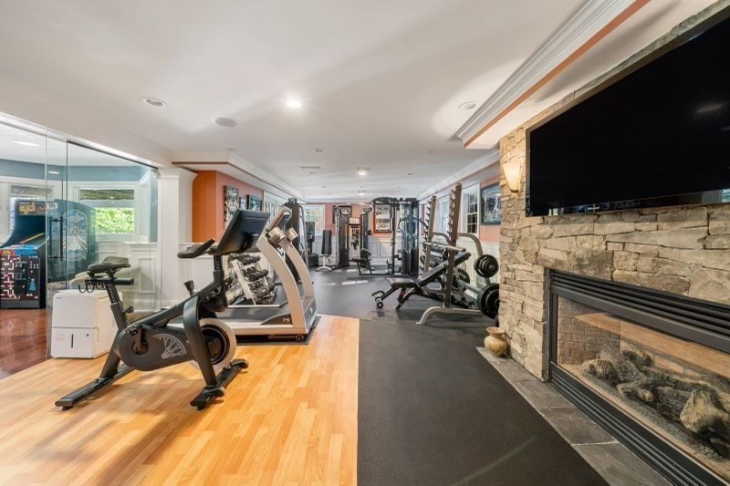 85 Colts Crossing Canton, MA 02021 - Photo 37 of 38 a view of a room with gym equipment