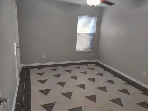 a view of a window in a room