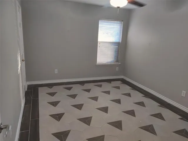 a view of a window in a room