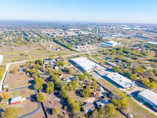 a view of a city with an ocean