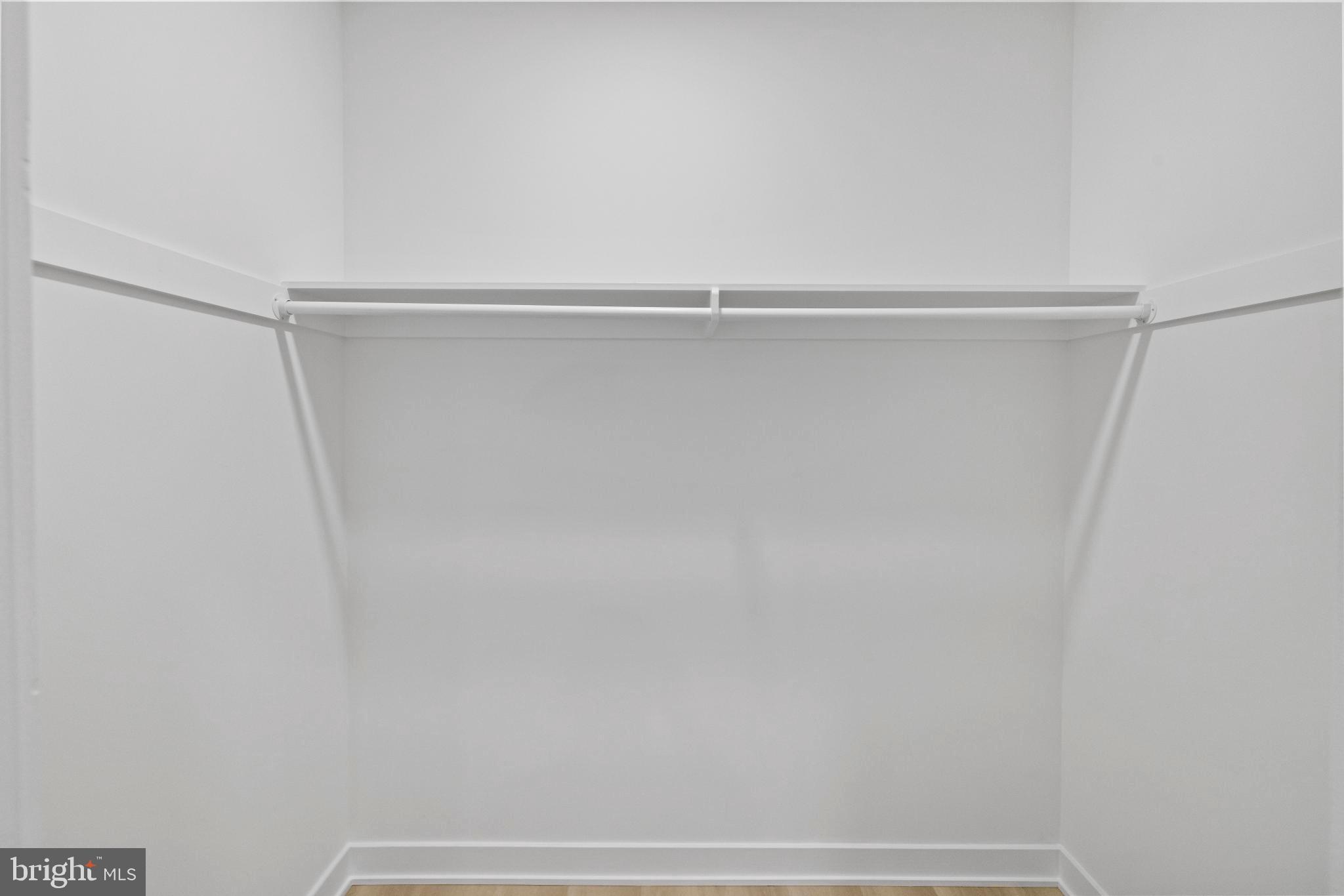 235 Brock Bridge Road Laurel, MD 20724 - Photo 30 of 59 a view of a closet with racks on the wall