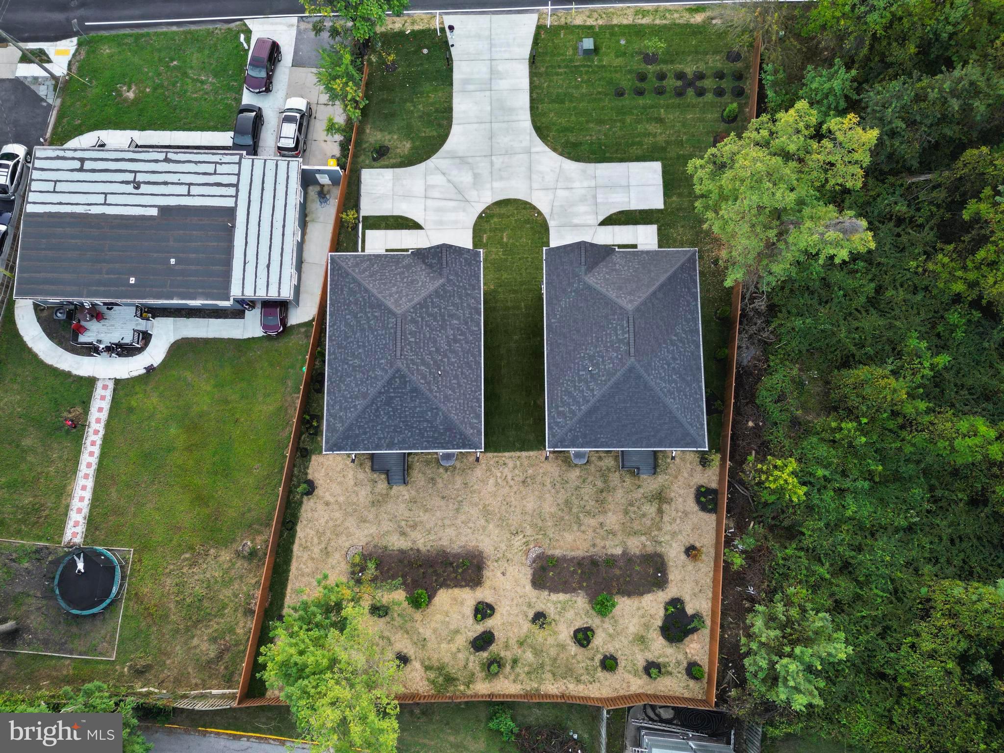 235 Brock Bridge Road Laurel, MD 20724 - Photo 55 of 59 an aerial view of a house with garden space and street view