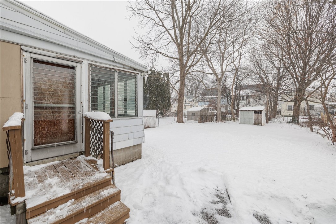84 Jerold Street Rochester, NY 14609 - Photo 23 of 25 Fenced In Backyard