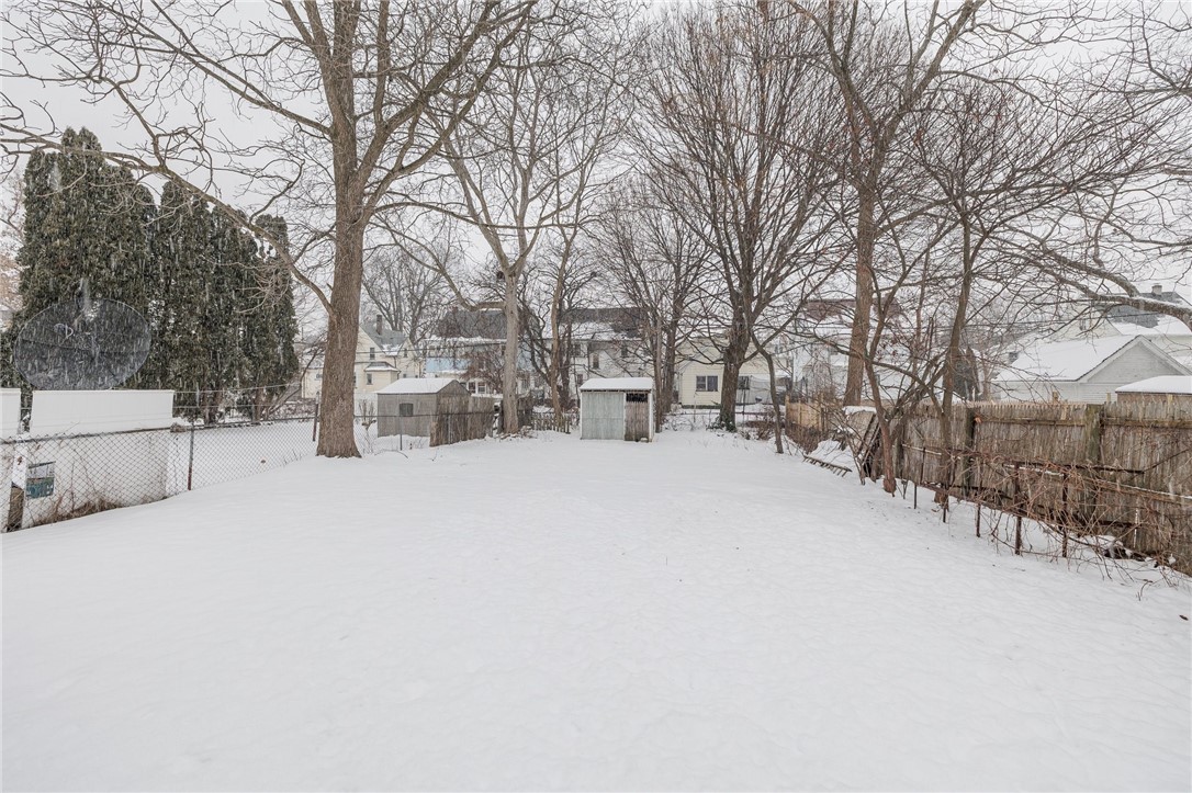 84 Jerold Street Rochester, NY 14609 - Photo 24 of 25 Fenced In Back Yard