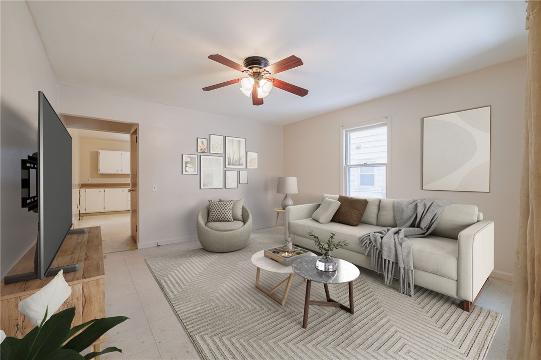 84 Jerold Street Rochester, NY 14609 - Photo 3 of 25 Staged Living Room