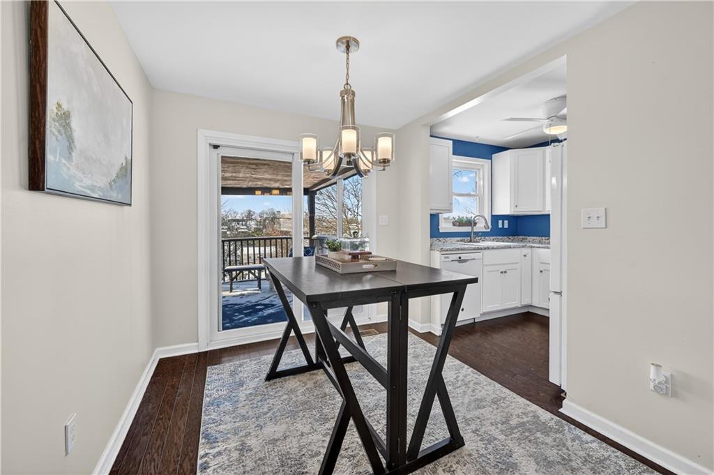 19 Locust Lane Upper St. Clair, PA 15241 - Photo 8 of 24 a view of a dining room with furniture window and wooden floor
