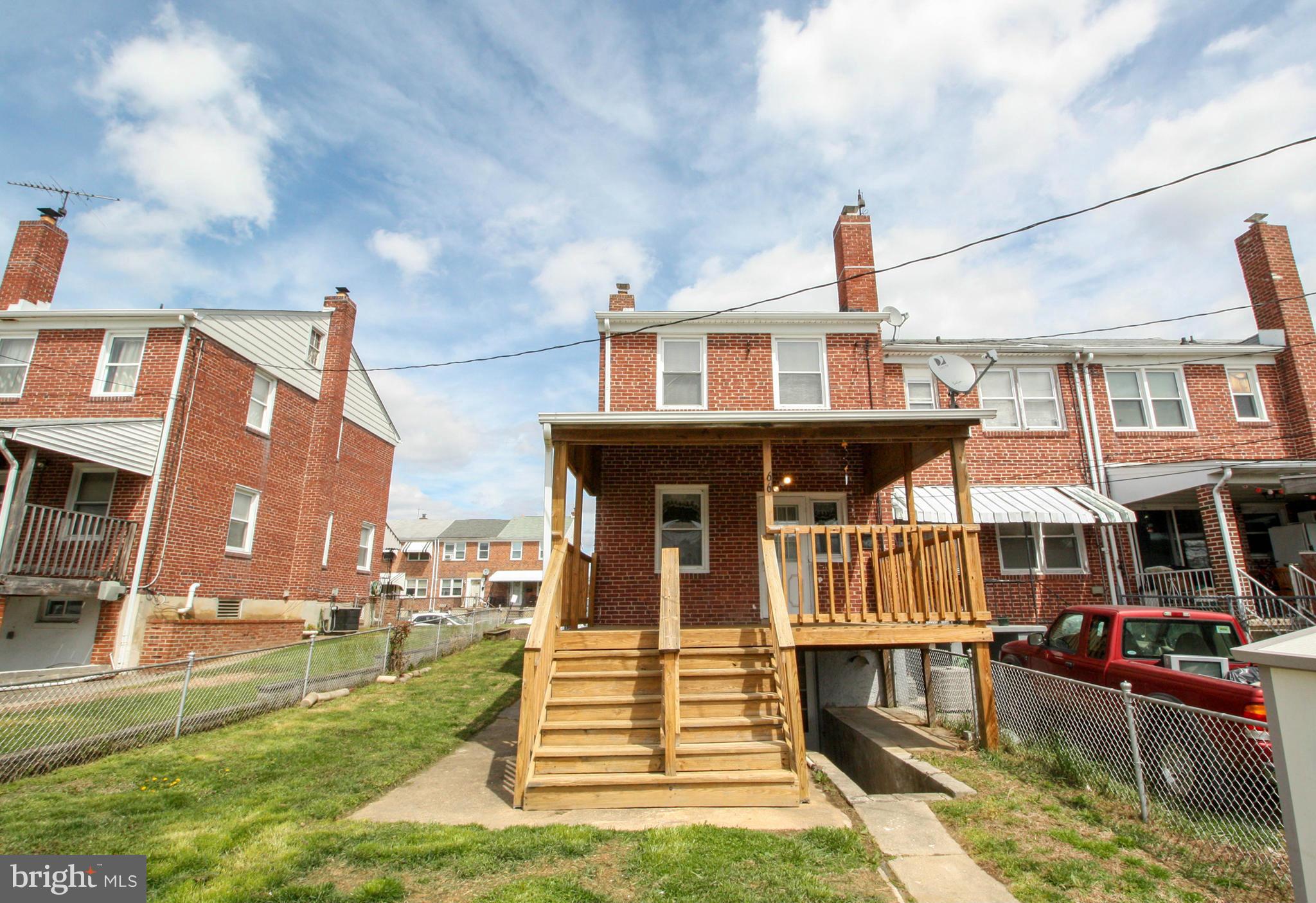 66 Wiltshire Road Baltimore, MD 21221 - Photo 7 of 30 Exterior (Rear)
