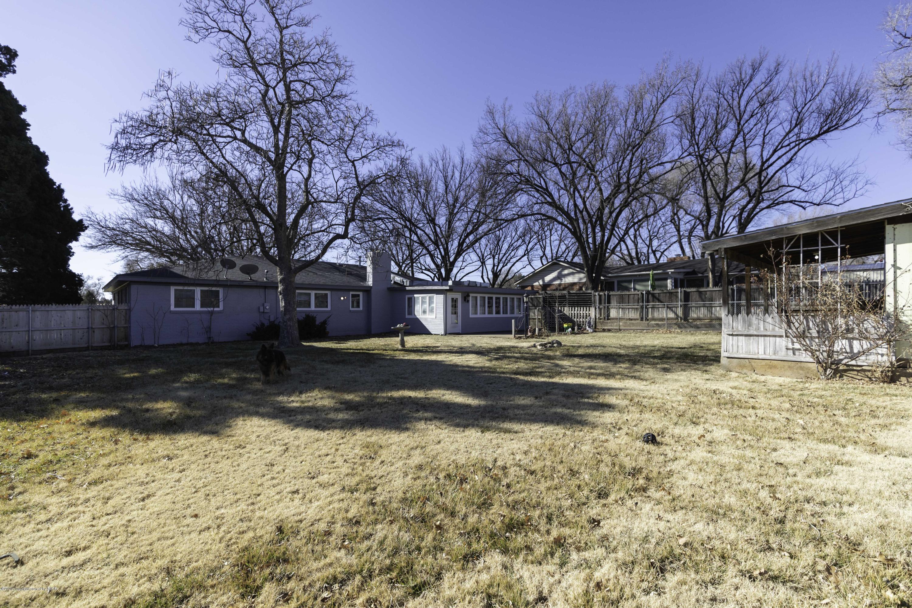 4408 Gem Lake Road Amarillo, TX 79106 - Photo 36 of 41 BACKYARD