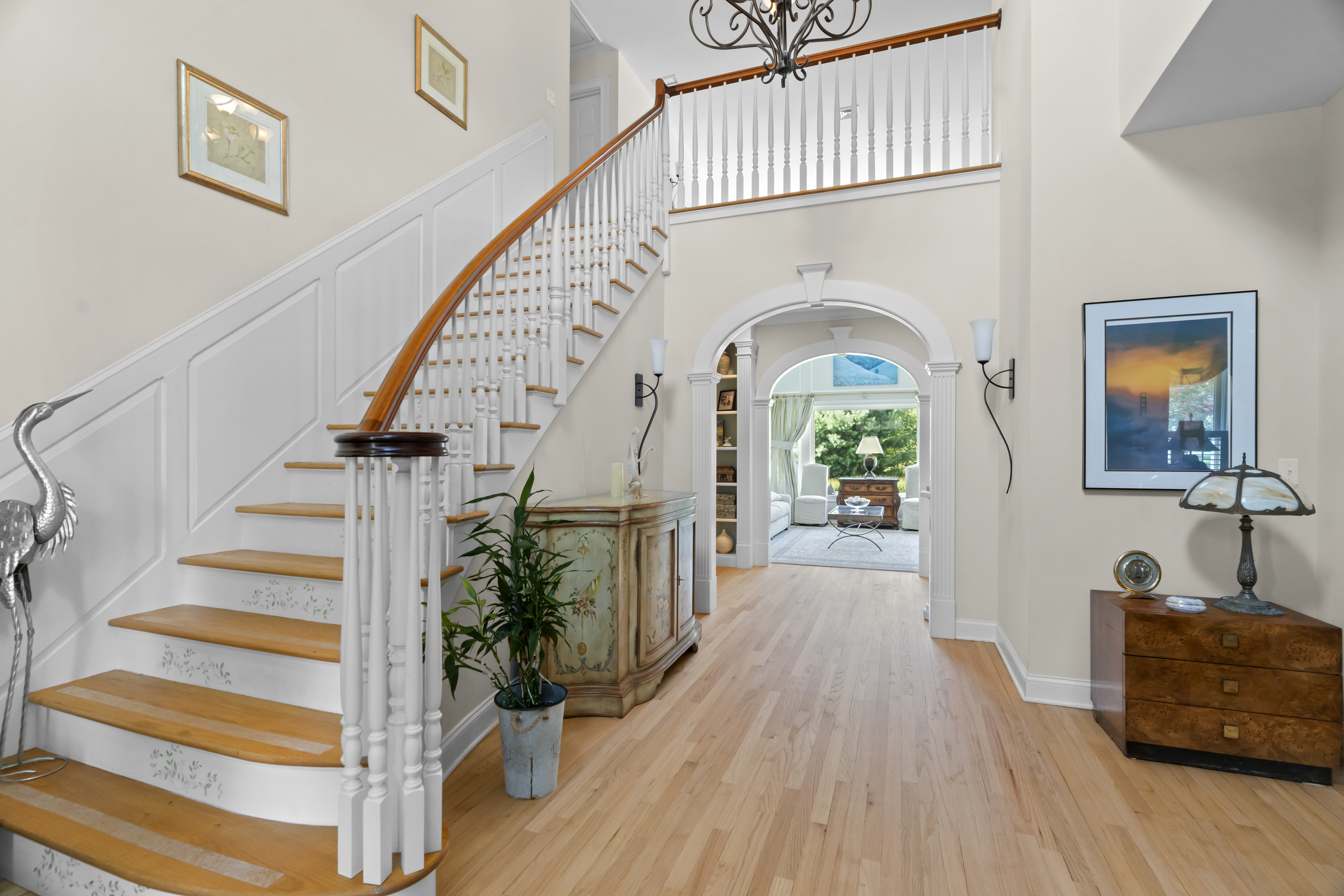 41 Allison Drive Madison, CT 06443 - Photo 6 of 40 a view of entryway and hall with wooden floor