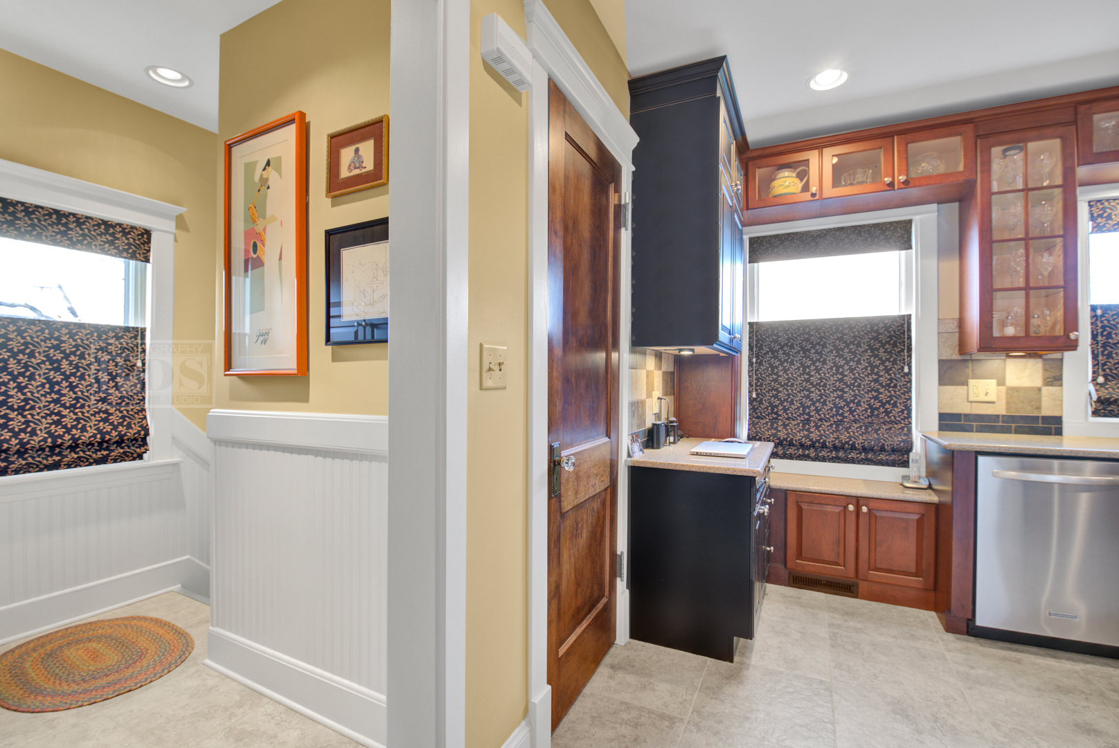 4512 Wolf Road Western Springs, IL 60558 - Photo 21 of 40 a kitchen with a refrigerator and a sink