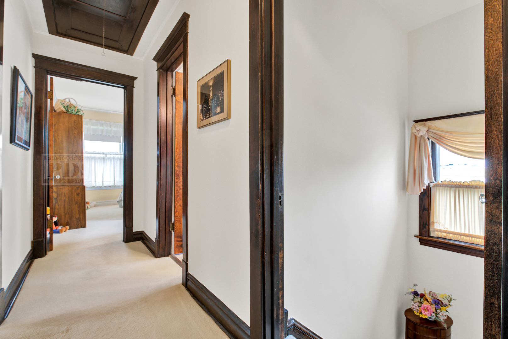 4512 Wolf Road Western Springs, IL 60558 - Photo 24 of 40 a view of a hallway with wooden floor and windows