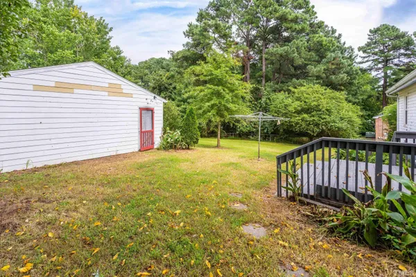 a view of an outdoor space and yard
