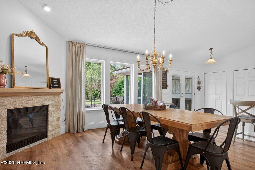 1441 Tintern Lane St. Augustine, FL 32092 - Photo 19 of 57 a view of a dining room with furniture window and outside view