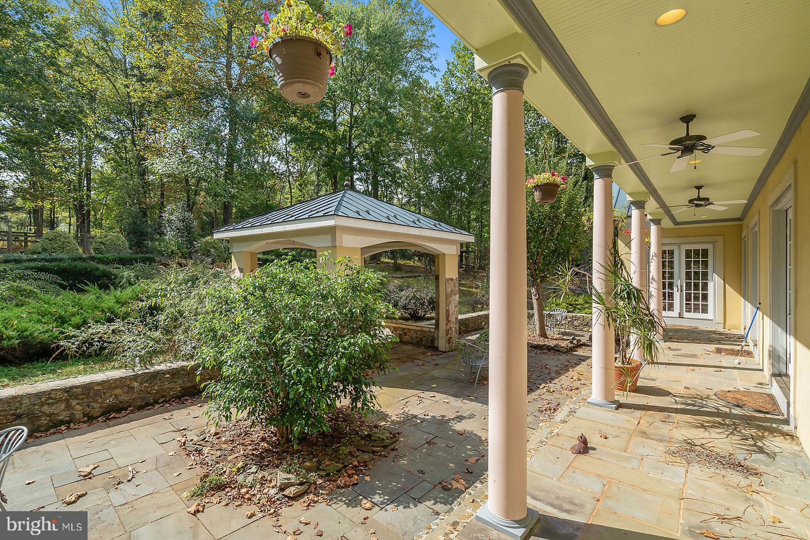 3318 Bust Head Road The Plains, VA 20198 - Photo 60 of 61 rear patio with covered porch