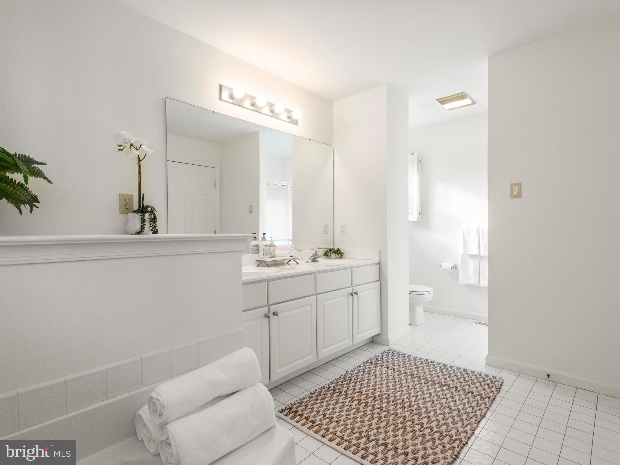 913 Harbour Ridge Lane Downingtown, PA 19335 - Photo 20 of 33 a bathroom with a sink a toilet and a mirror