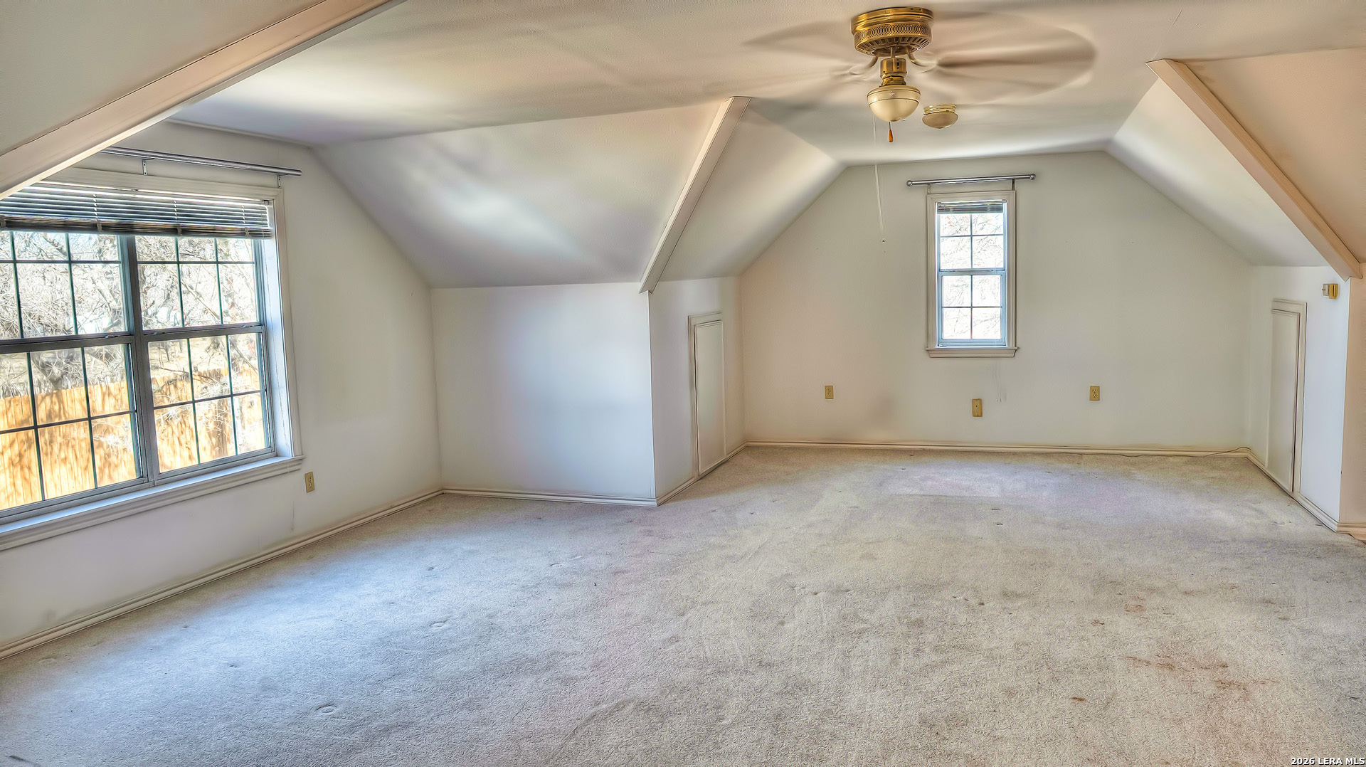 196 Canal Cir Drive Rio Frio, TX 78879 - Photo 54 of 56 an empty room with windows and fan