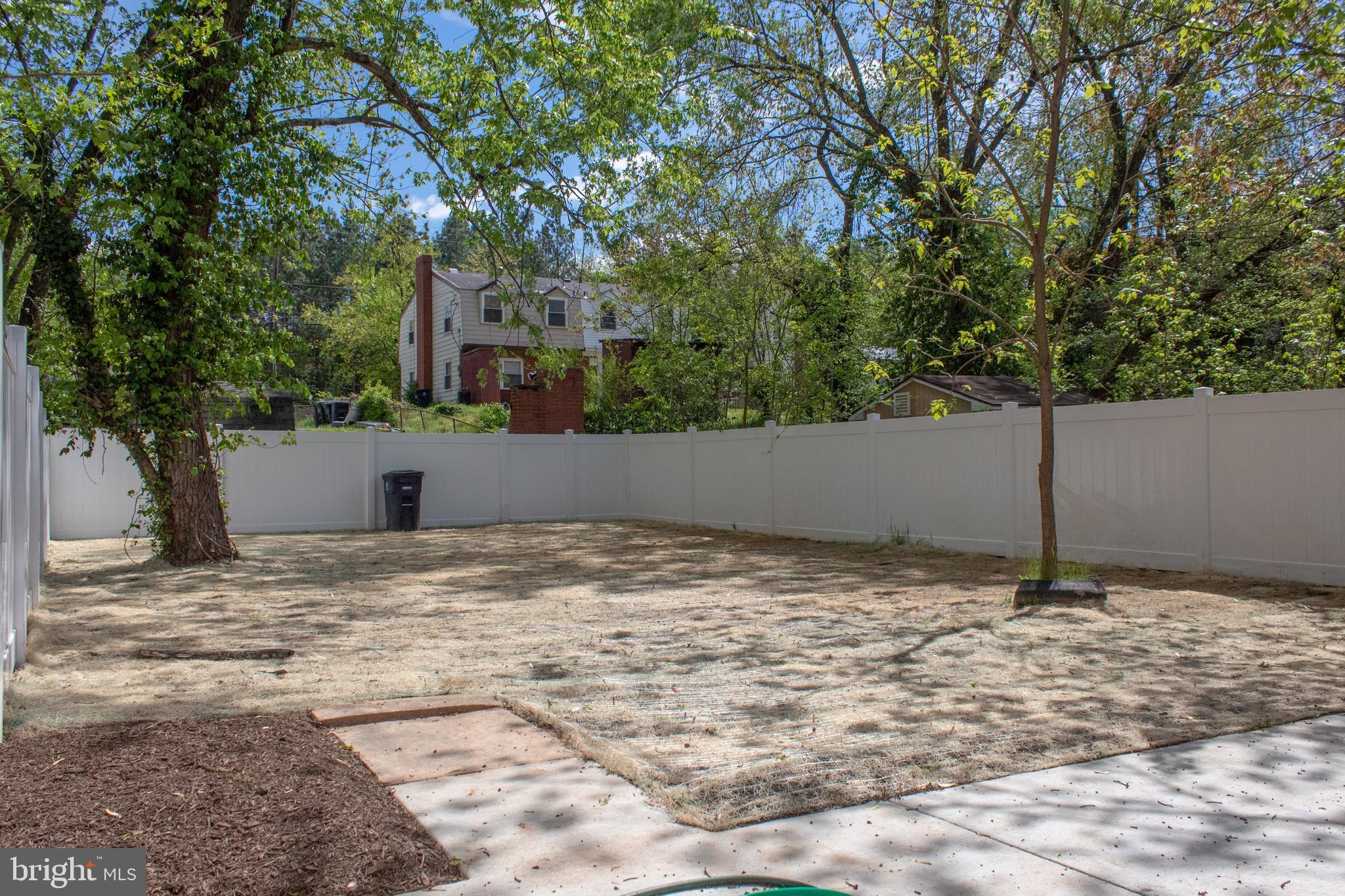 1802 Ray Leonard Road Landover, MD 20785 - Photo 21 of 22 Fully Fenced Back Yard
