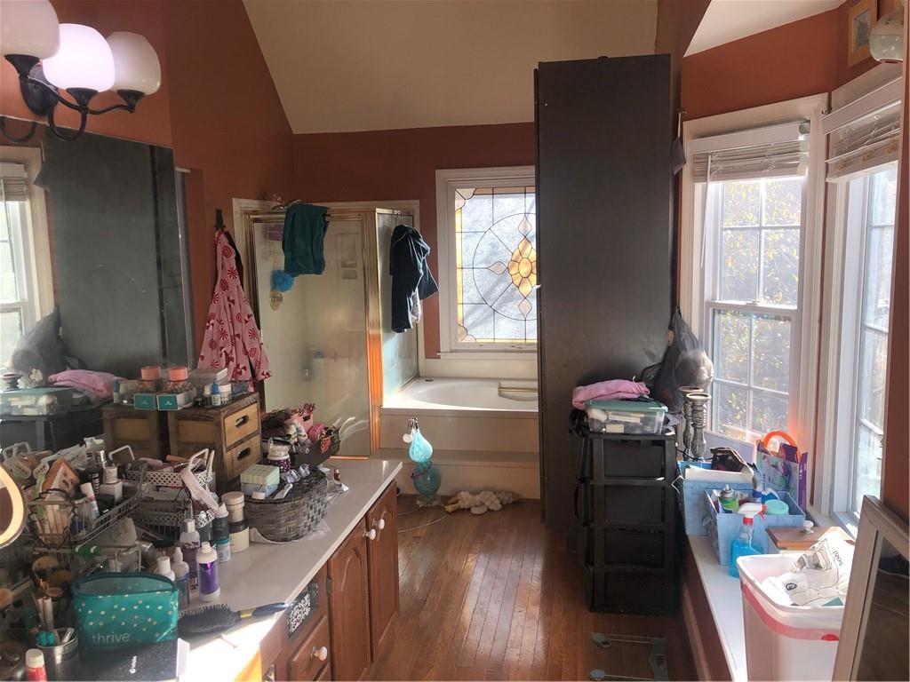 4532 High Rock Terrace Marietta, GA 30066 - Photo 12 of 40 a living room with furniture and a wooden floor