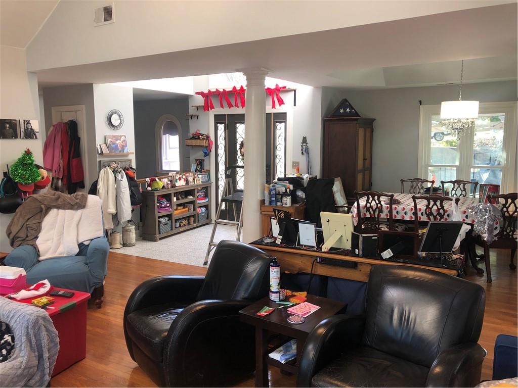 4532 High Rock Terrace Marietta, GA 30066 - Photo 2 of 40 a living room with furniture and flowers