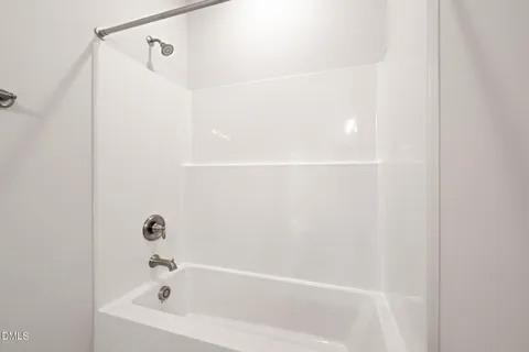 a close up of a bathtub