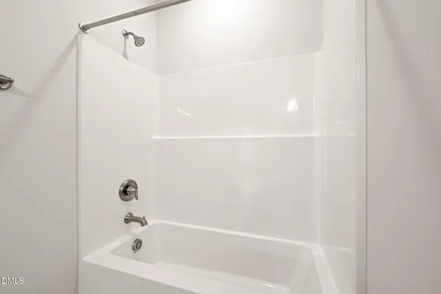 a close up of a bathtub