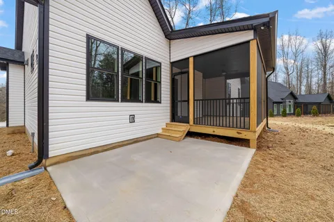 a view of a house with a porch