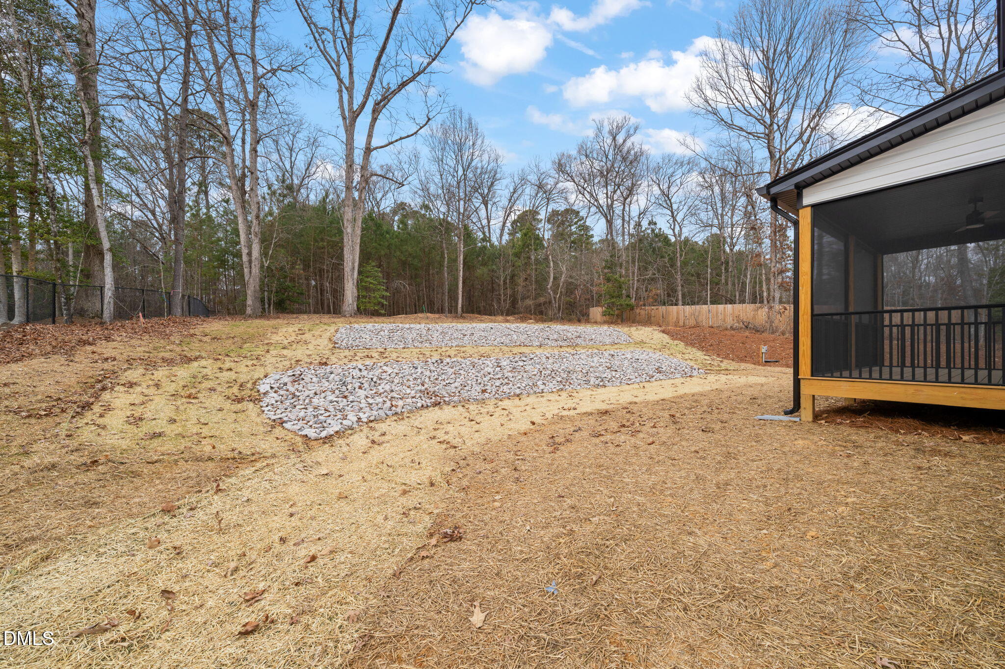 160 Pilot Ridge Road Zebulon, NC 27597 - Photo 42 of 49 a view of a yard with wooden fence